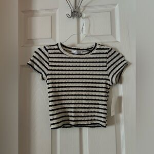 Gaze Striped Knit Tee